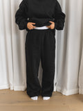 Signature Straight-Leg Jogger - Black