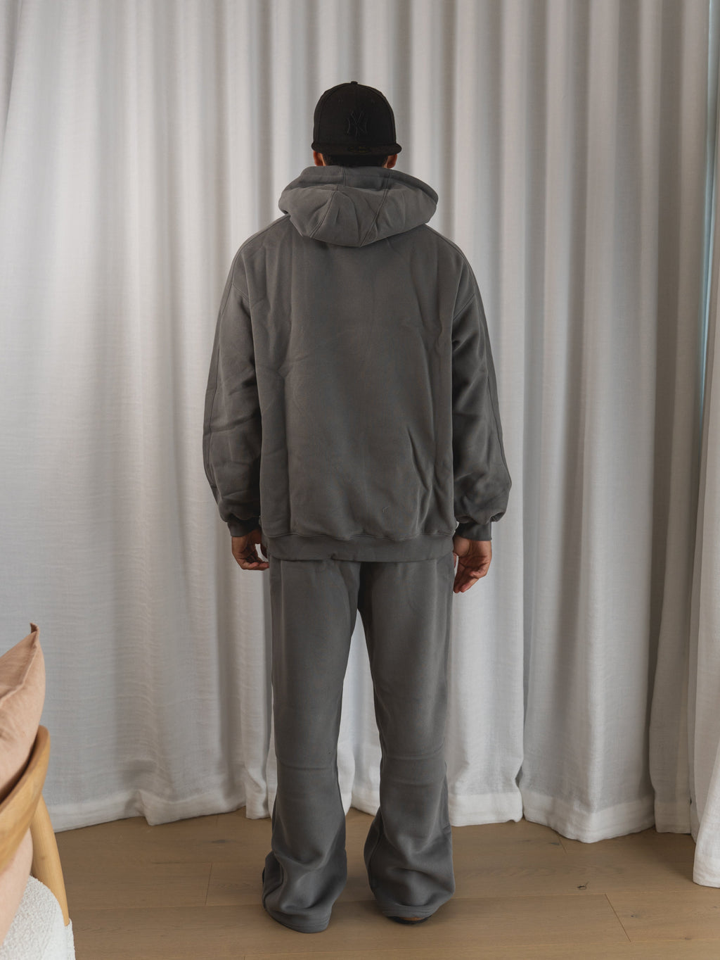 Signature Full-Length Hoodie - Gunmetal Grey