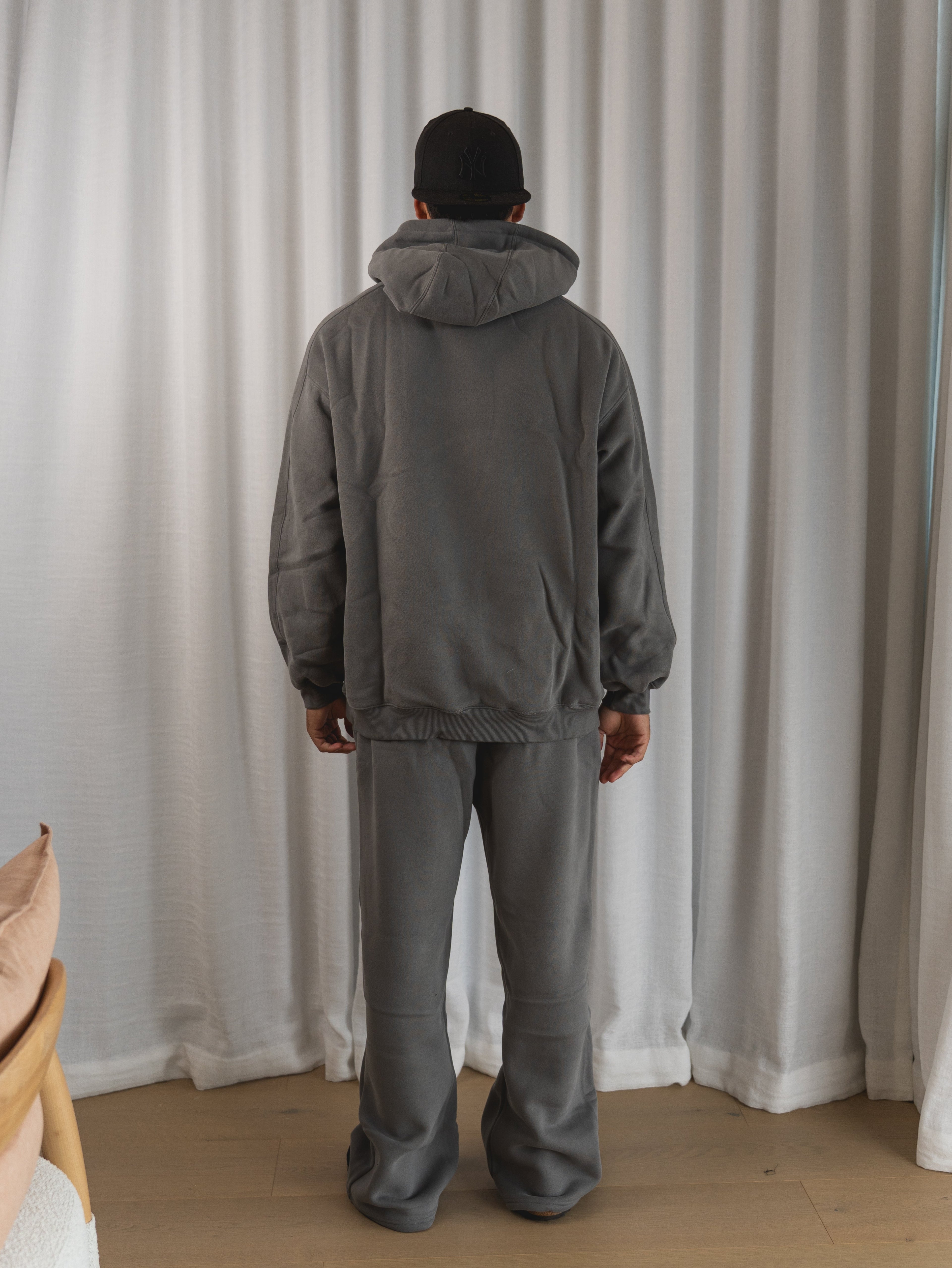 Signature Full-Length Hoodie - Gunmetal Grey
