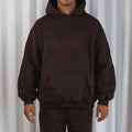 PRE-ORDER Unisex FULL LENGTH lounge hoodie - cocoa bean