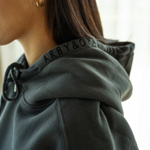 Unisex FULL LENGTH lounge hoodie - slate