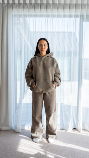 Core Hoodie - Khaki Gray