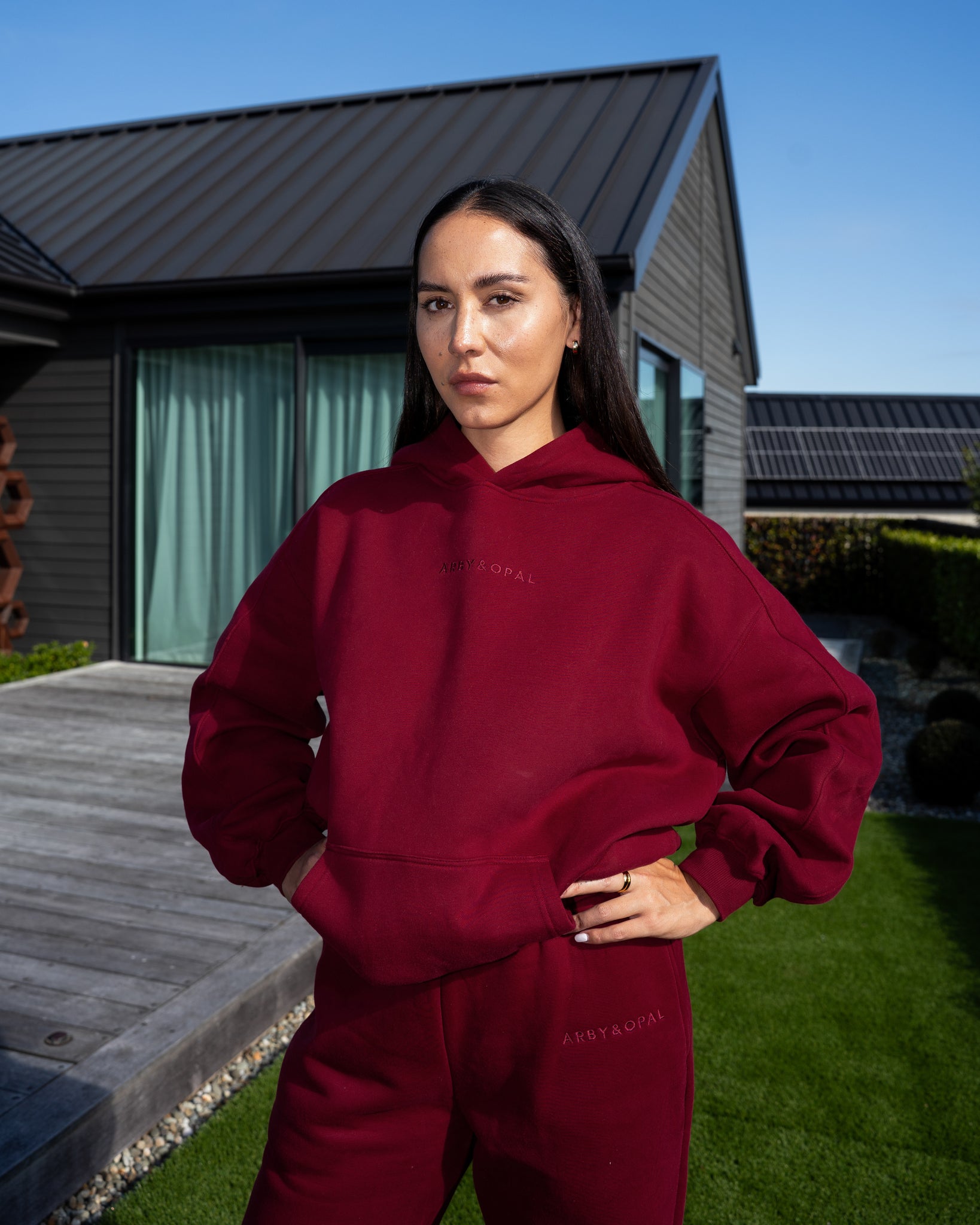 Core Hoodie - Merlot