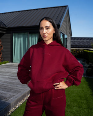Core Hoodie - Merlot