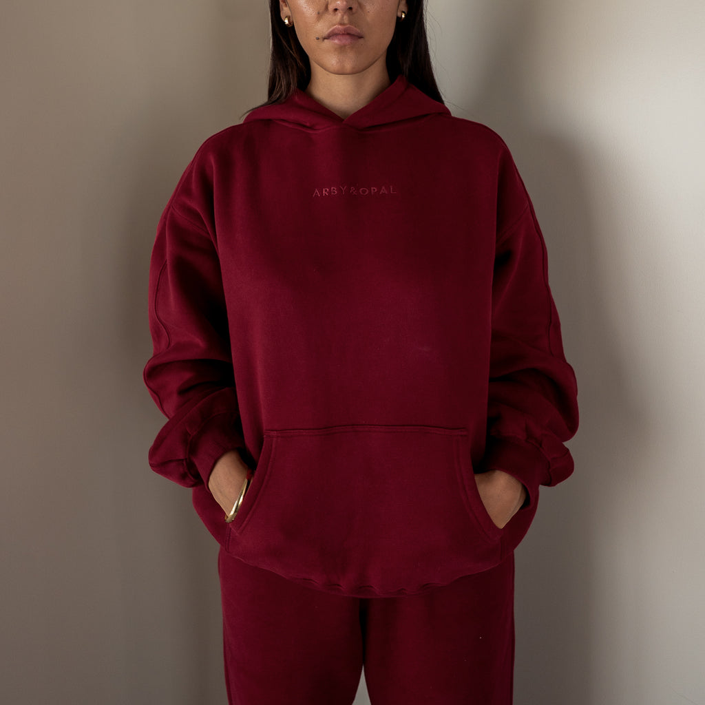 Core Hoodie - Merlot