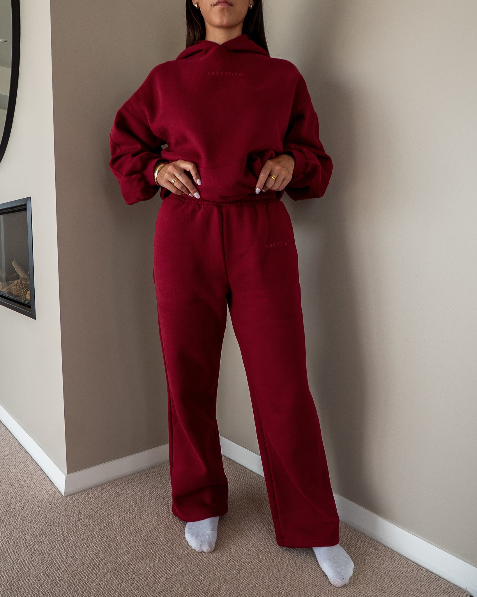 Core Hoodie - Merlot