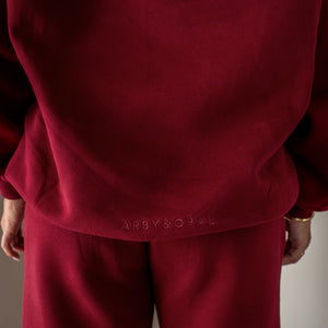 Core Hoodie - Merlot