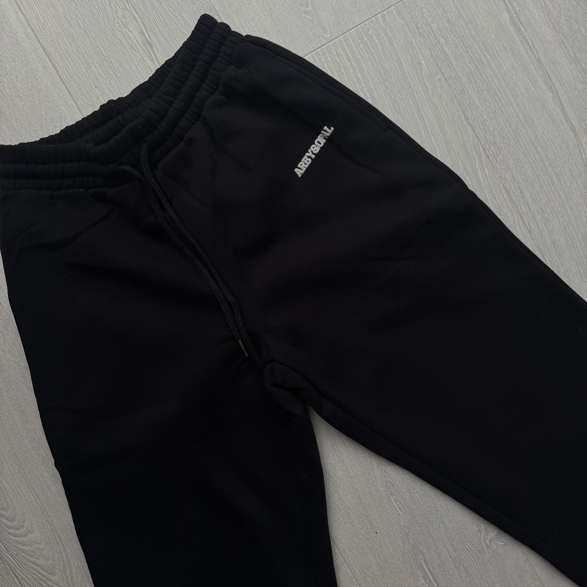 Staple Puff Straight-Leg Jogger - Black / Stone