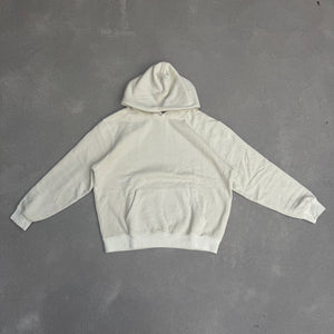 Acid Wash Hoodie - Washed Cream