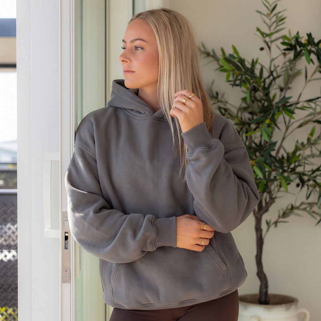 SUNDAY Hoodie - Gunmetal Grey