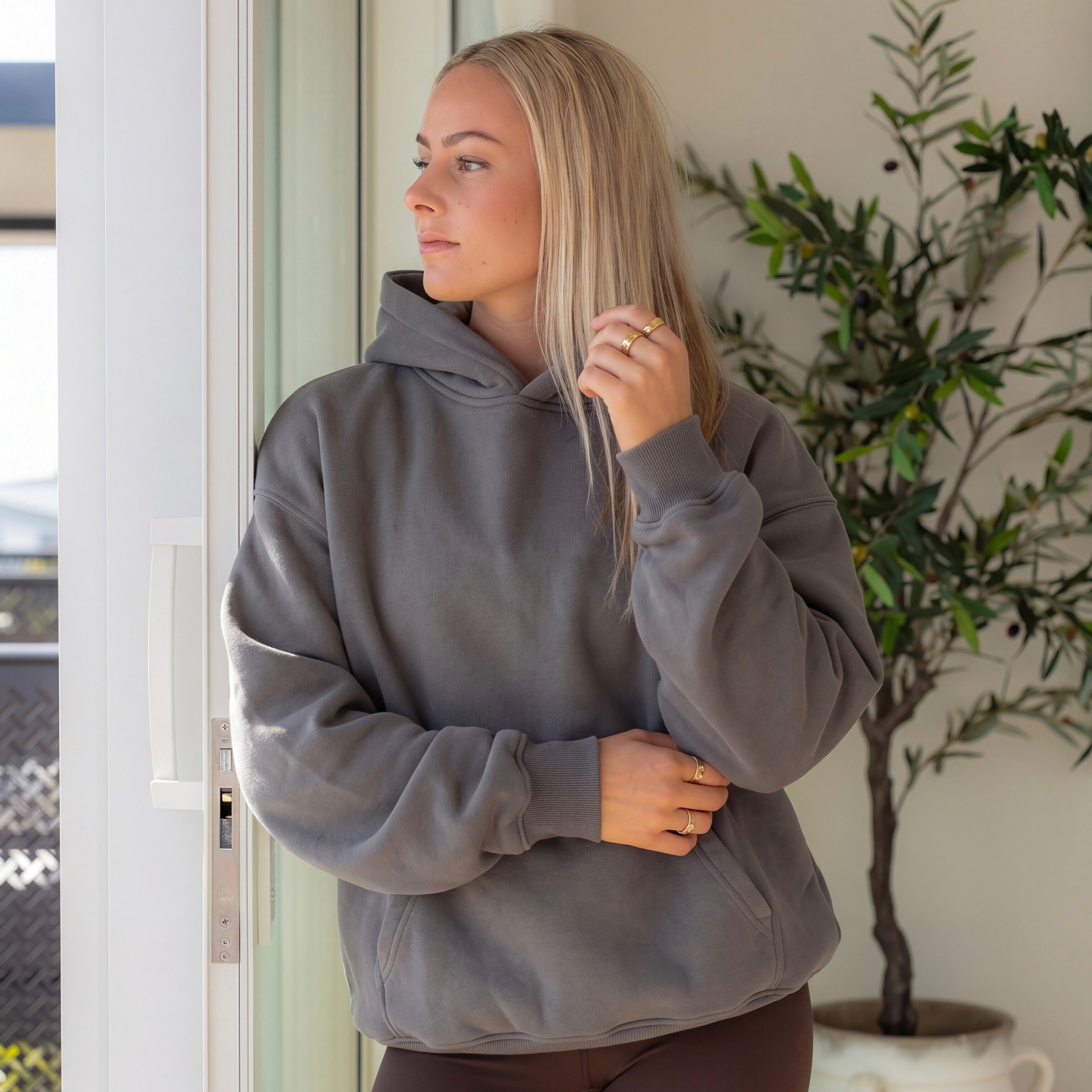SUNDAY Hoodie - Gunmetal Grey
