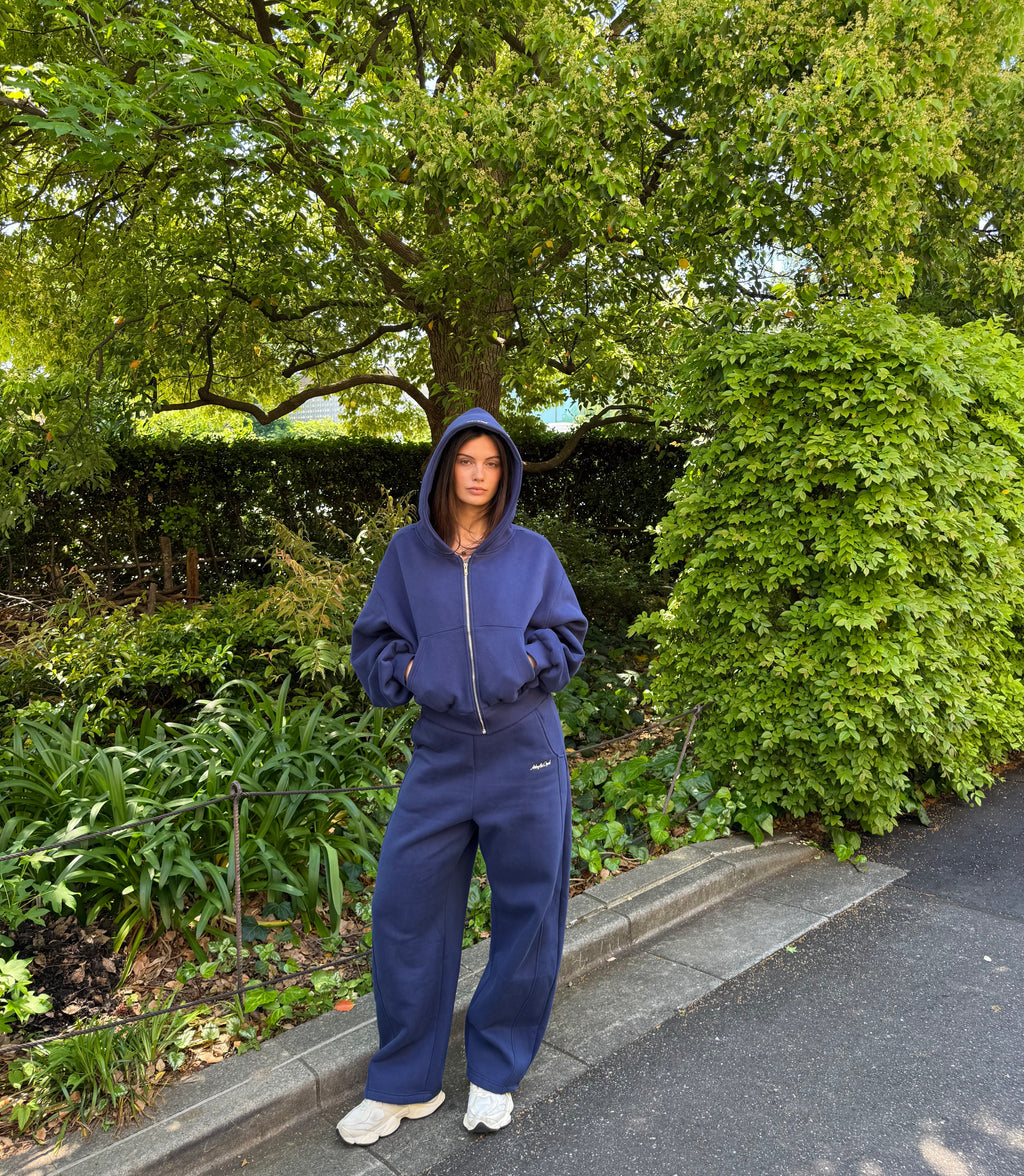 Uniform Barrel Jogger - Classic Navy