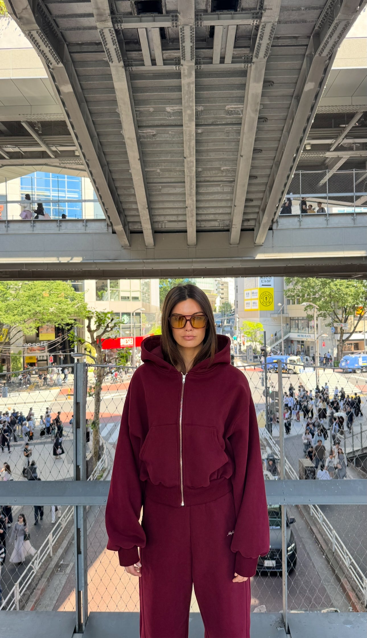 Signature Crop Hoodie - Cocoa – ARBYANDOPAL