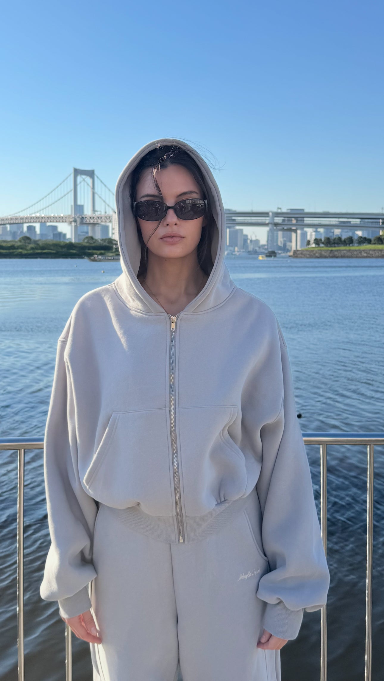 Uniform Zipper - Fog Grey