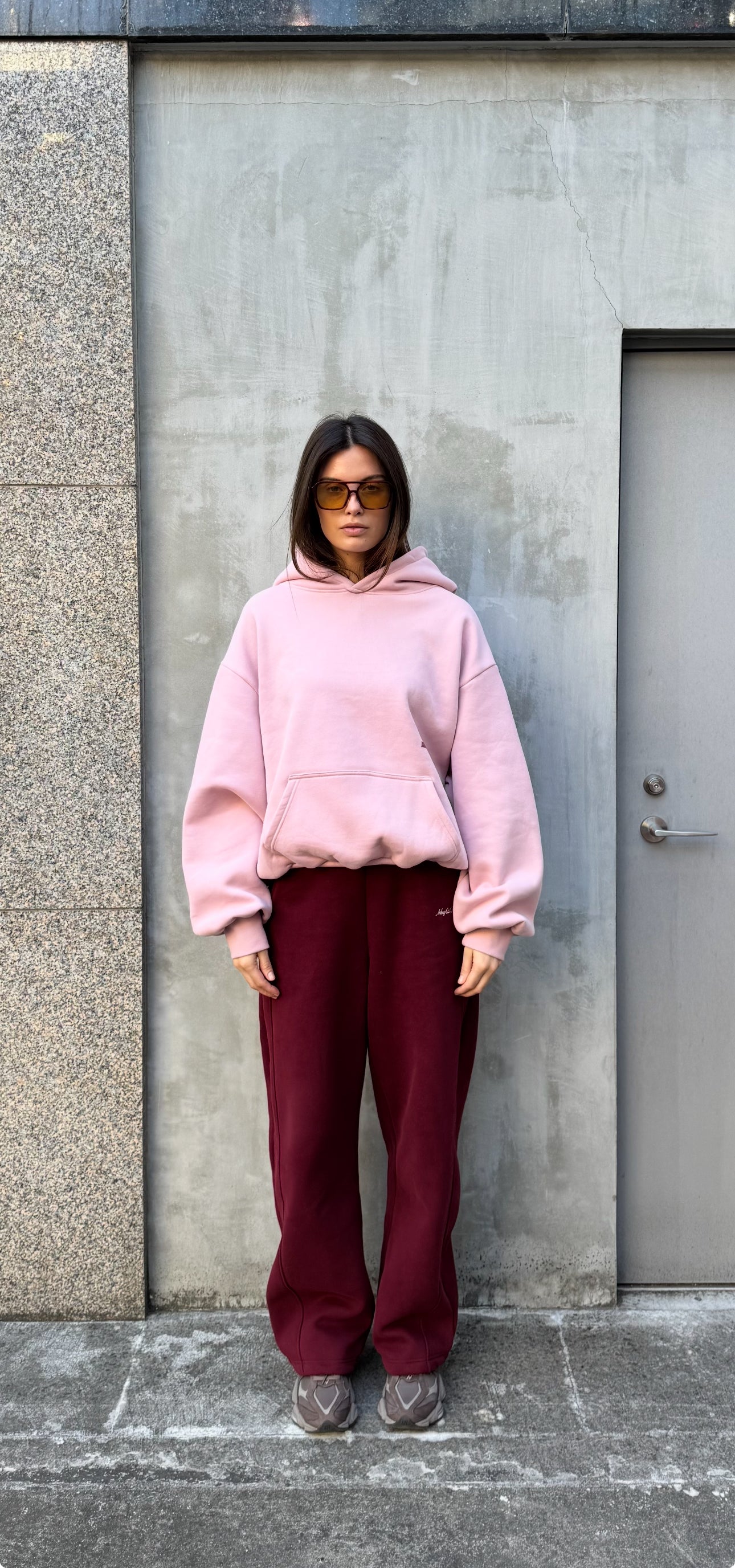 SUNDAY Hoodie - Rosé