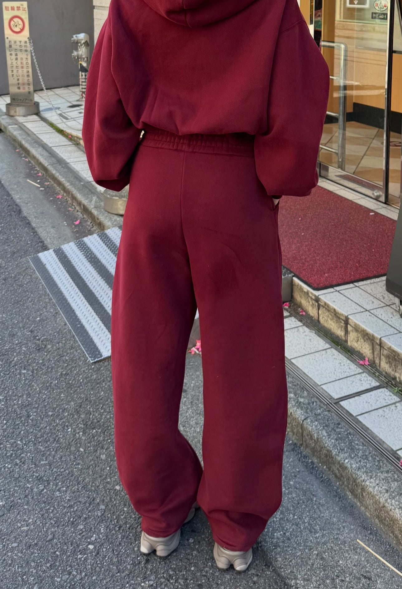PRE-ORDER Uniform Barrel Jogger - Burnt Cherry