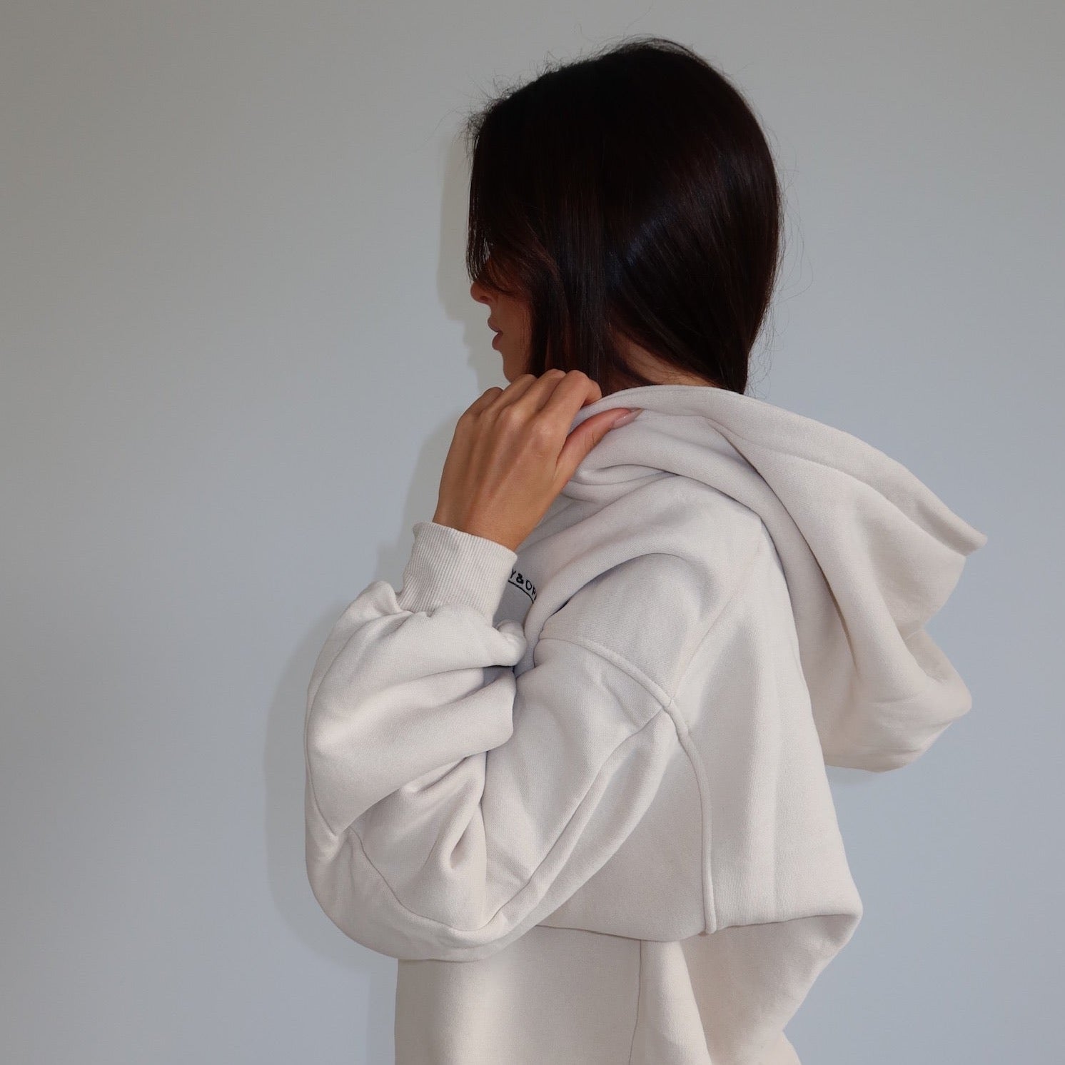 Open Collar Hood - Off White