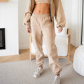 Signature Cuffed Jogger - Caramel