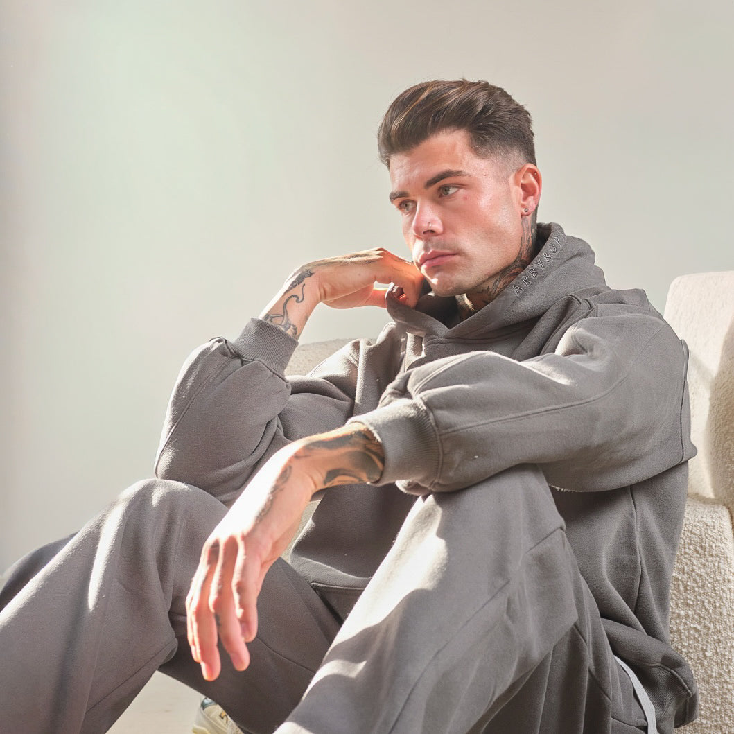 Signature Straight-Leg Jogger - Gunmetal Grey