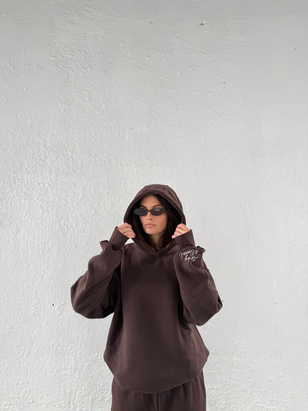 Boyfriend Hoodie - Cocoa Bean