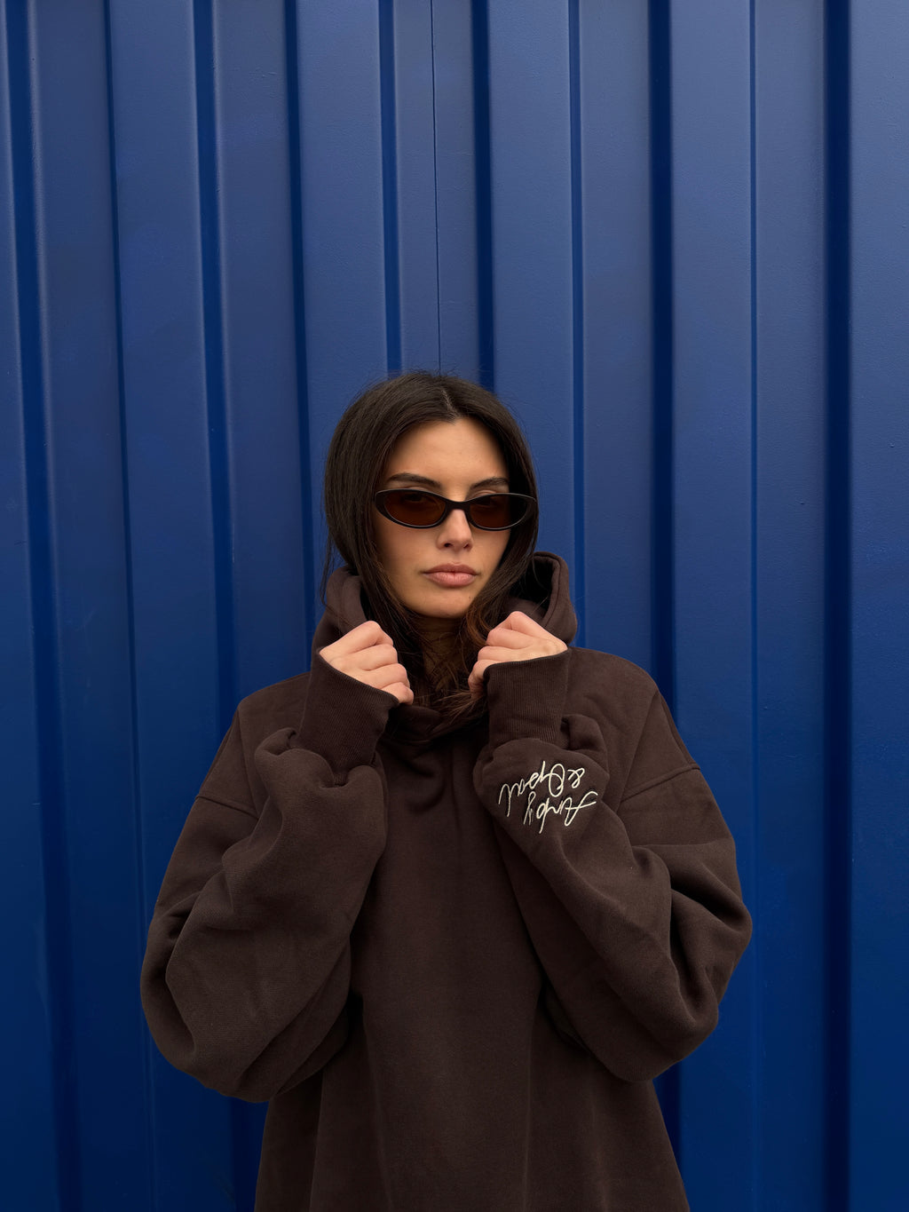 Boyfriend Hoodie - Cocoa Bean