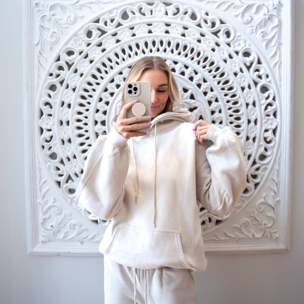 Signature Full-Length Hoodie - White