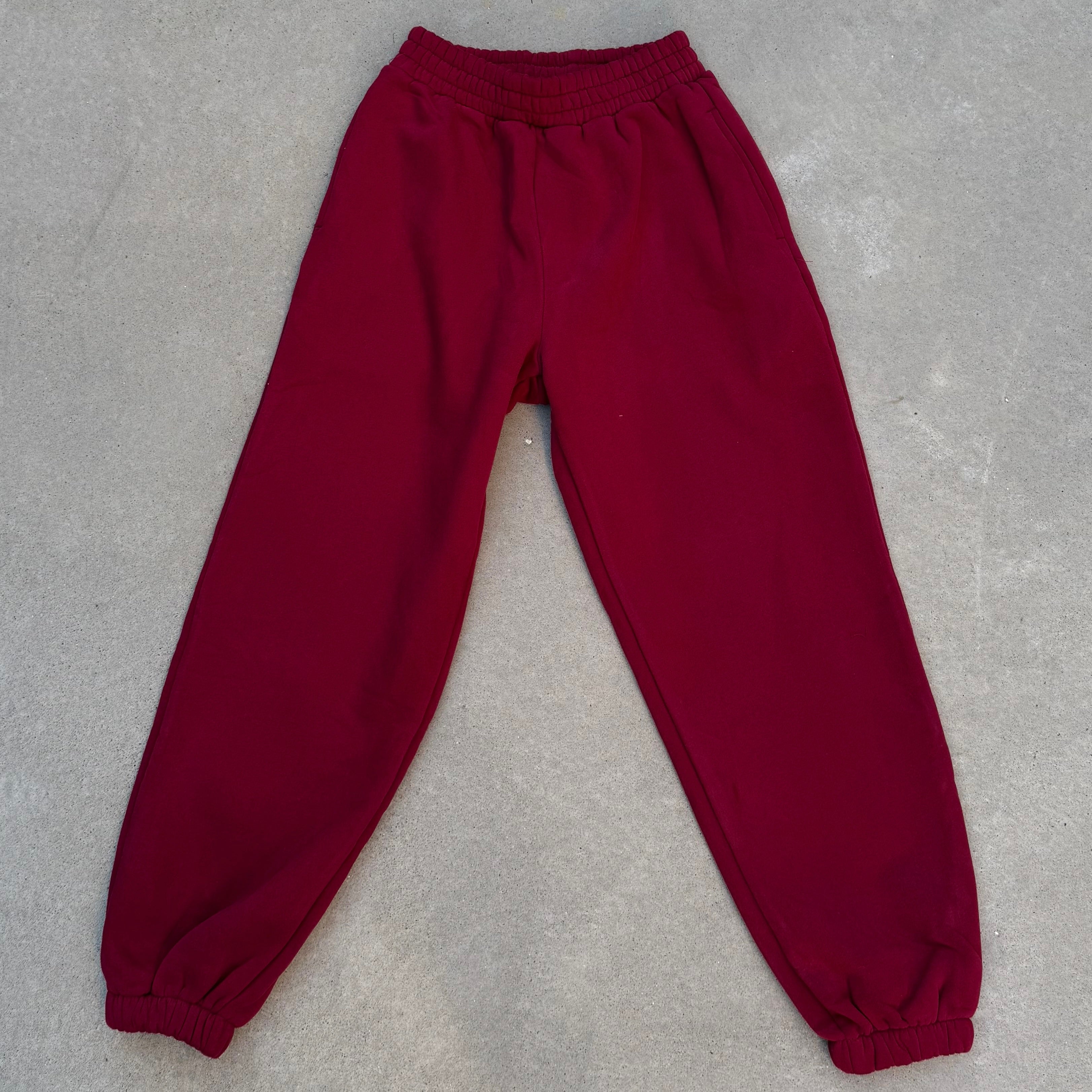 Signature Cuffed Jogger - Merlot