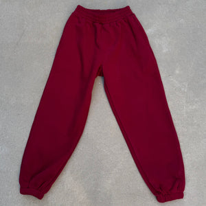 lounge jogger - merlot