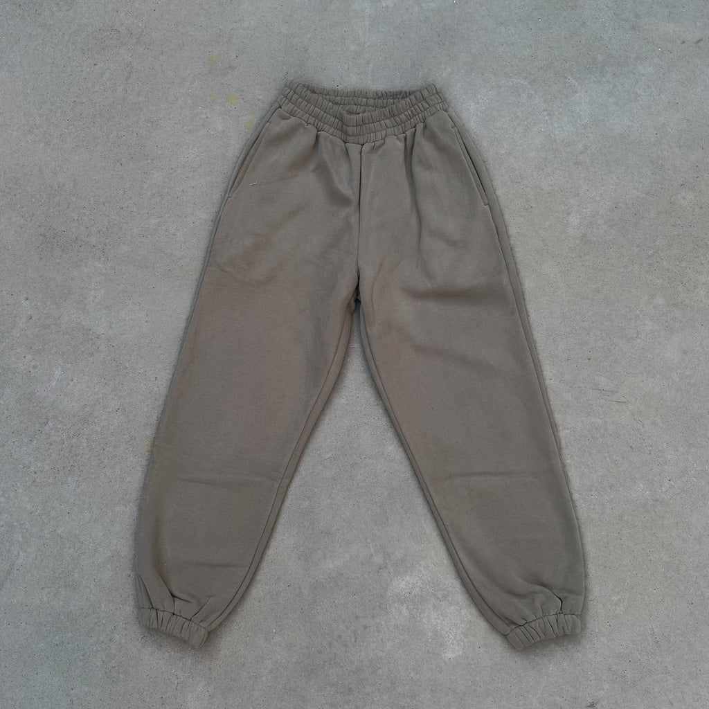 Signature Cuffed Jogger - Khaki Gray