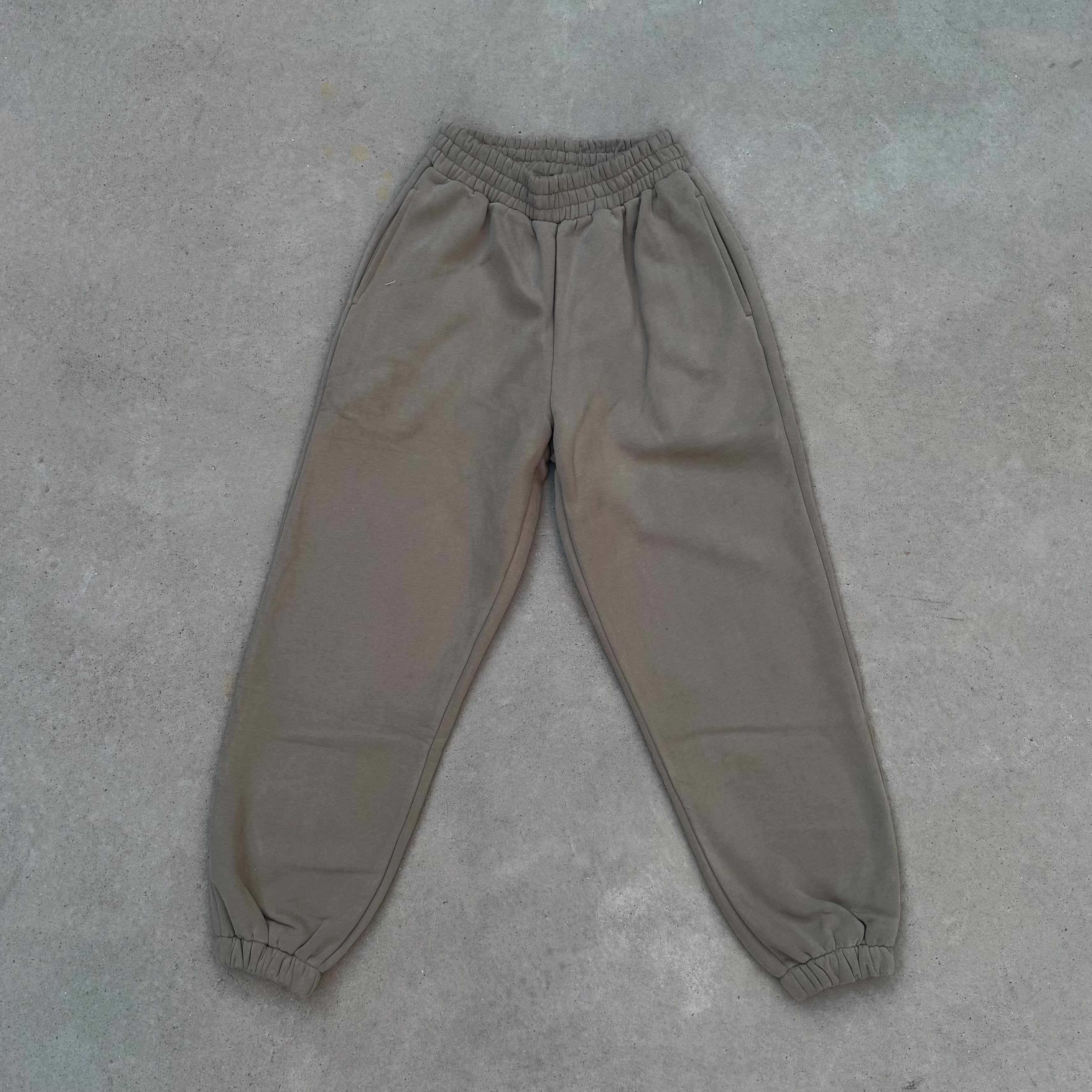 Signature Cuffed Jogger - Khaki Gray
