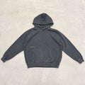 Acid Wash Hoodie -Charcoal