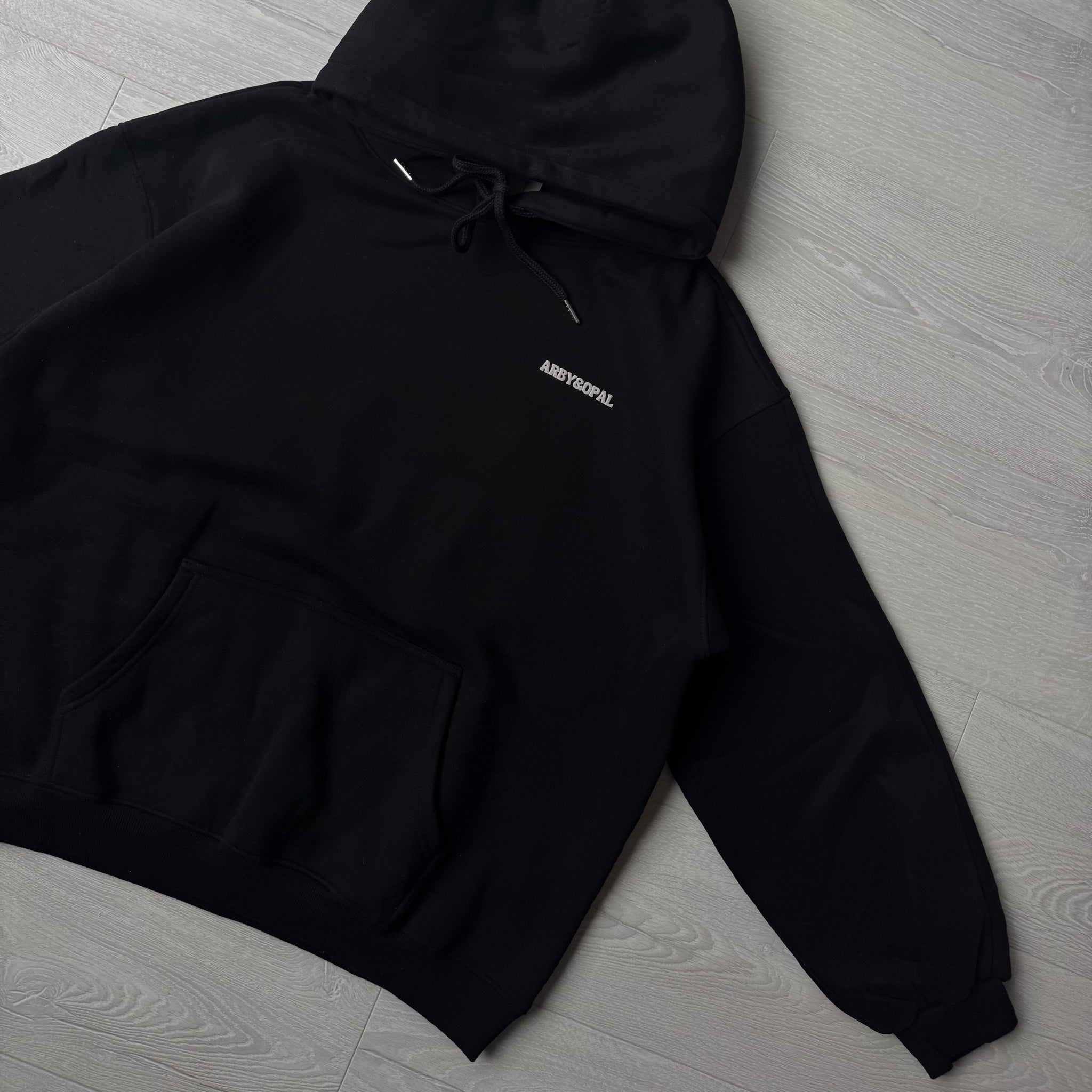 Staple Puff Hoodie -Black / Stone