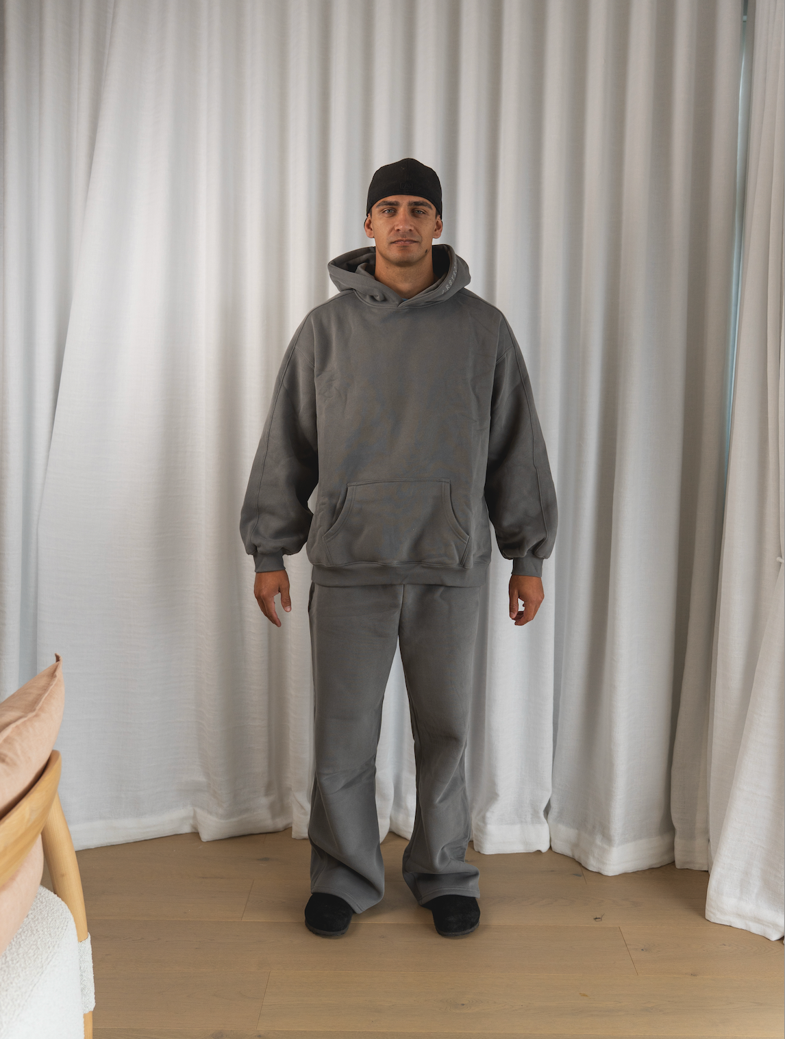 Signature Straight-Leg Jogger - Gunmetal Grey