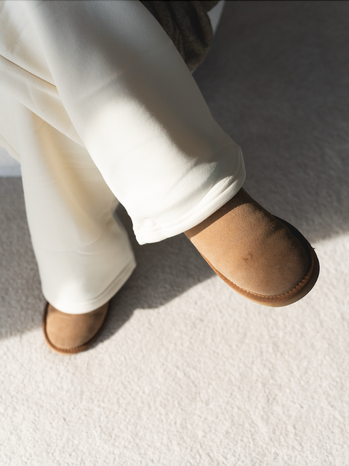 Signature Straight-Leg Jogger - Buttercream
