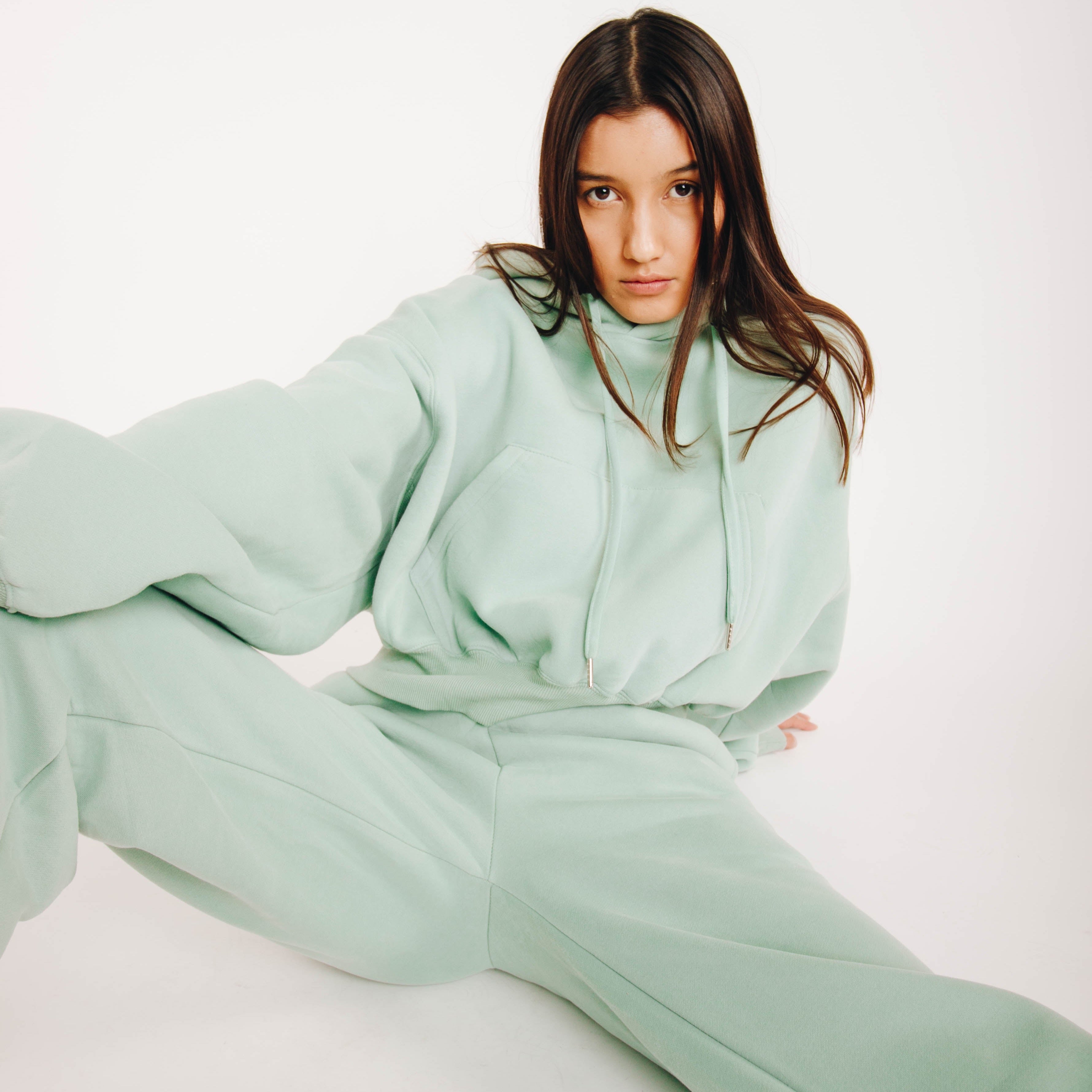 Signature Cuffed Jogger - Basil