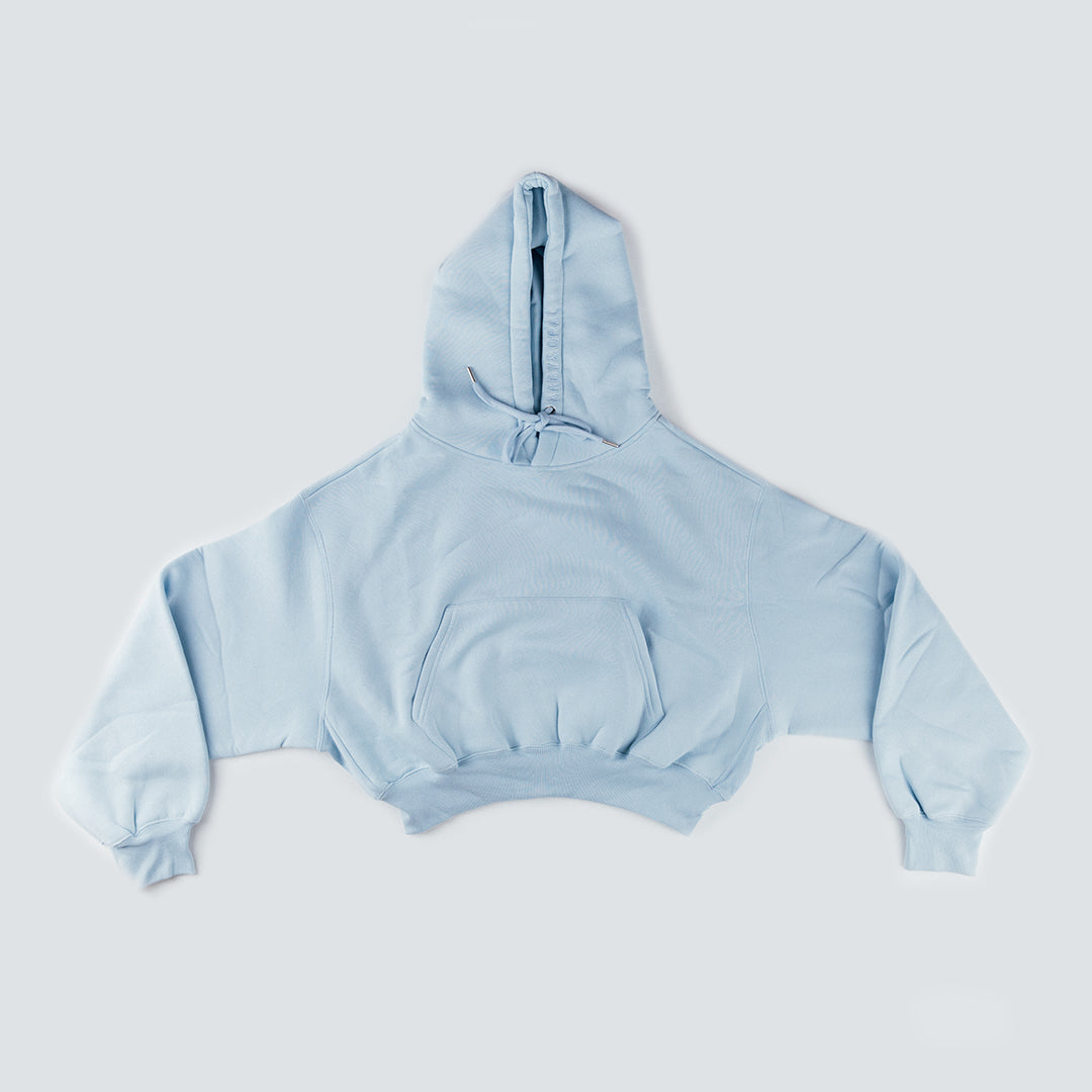 lounge hoodie - ice blue