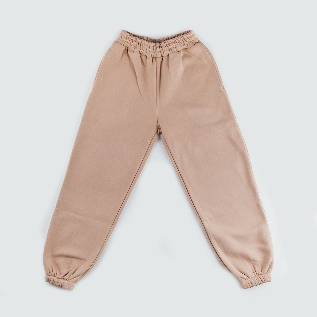 Signature Cuffed Jogger - Caramel