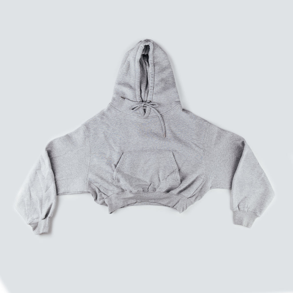 lounge hoodie - grey marle
