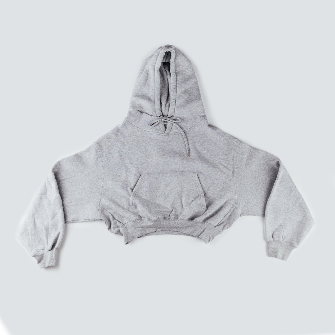 lounge hoodie - grey marle