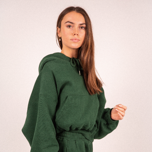 lounge hoodie - midnight green