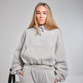 lounge hoodie - grey marle